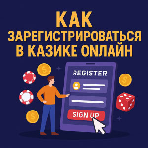 Регистрация в онлайн казике